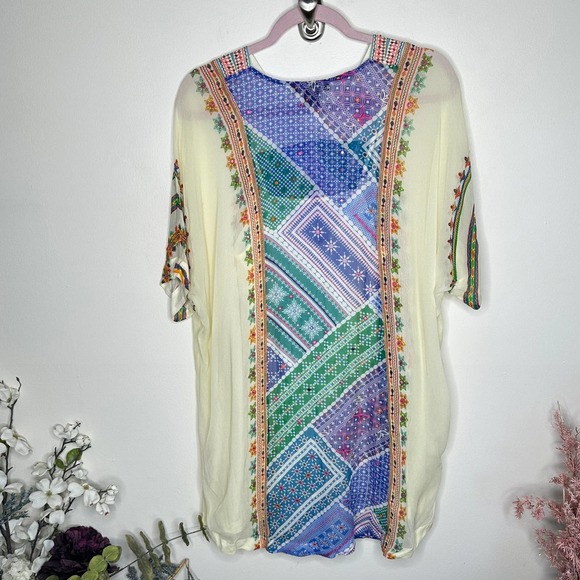 ANTHROPOLOGIE x TANVI KEDIA Veena Beaded Caftan {Y36} - Picture 5 of 7